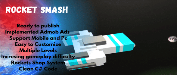 Rocket Smash - Complete Unity 3D Game SellUnitySourceCode