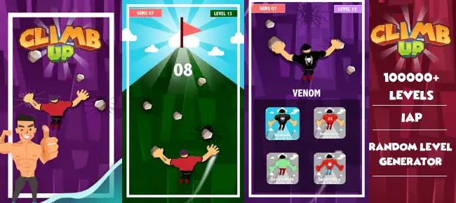 Rocky Hill Climb SellUnitySourceCode