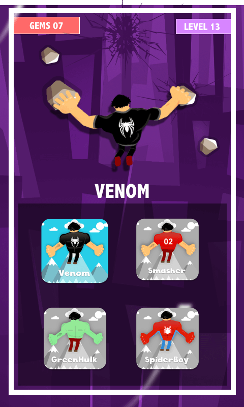 Rocky Hill Climb Unity Game Template screenshot 4