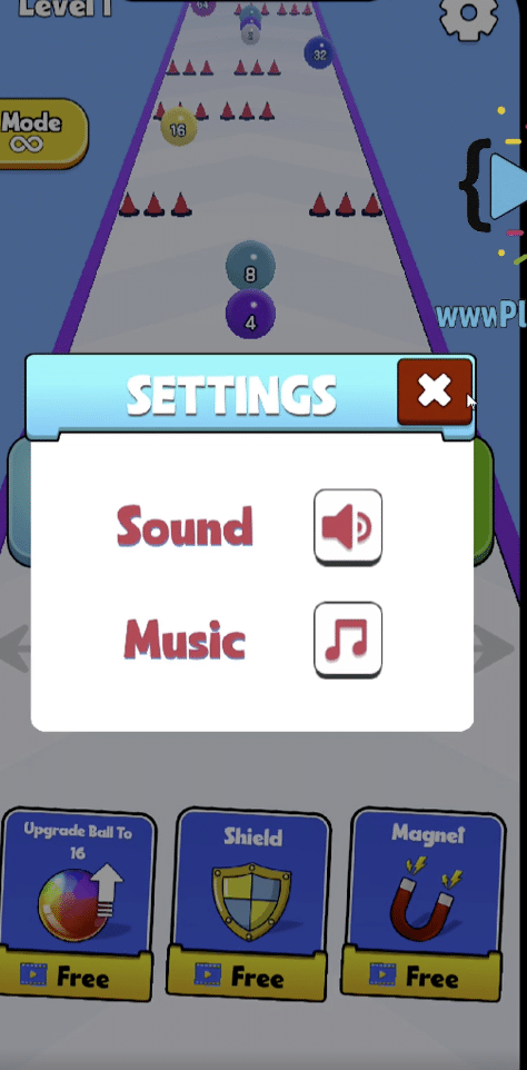 Rolling Ball Unity Sourcecode screenshot 4