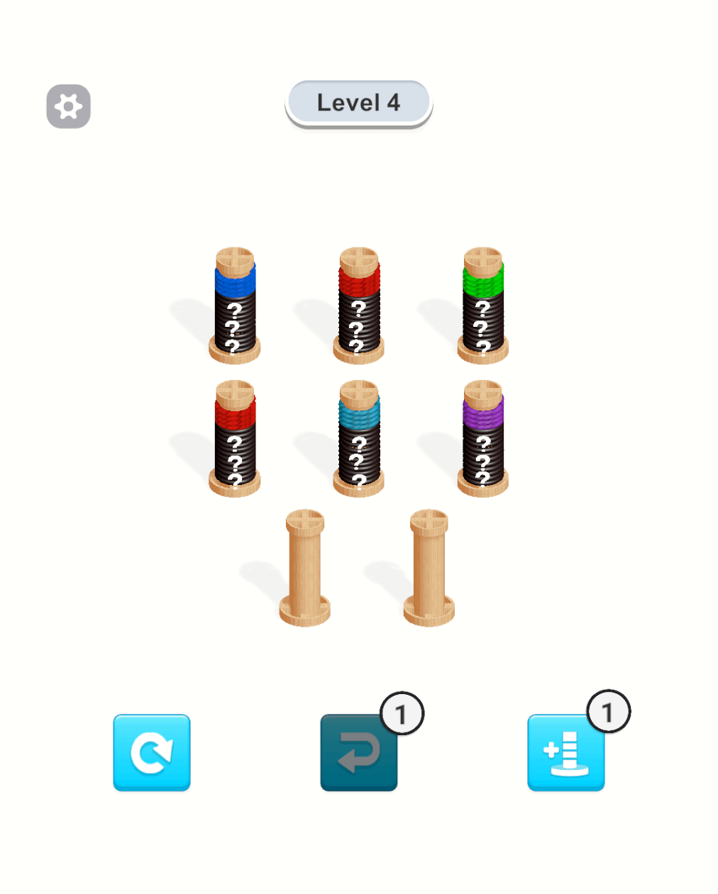 Rope Color sort– Unity Template screenshot 3