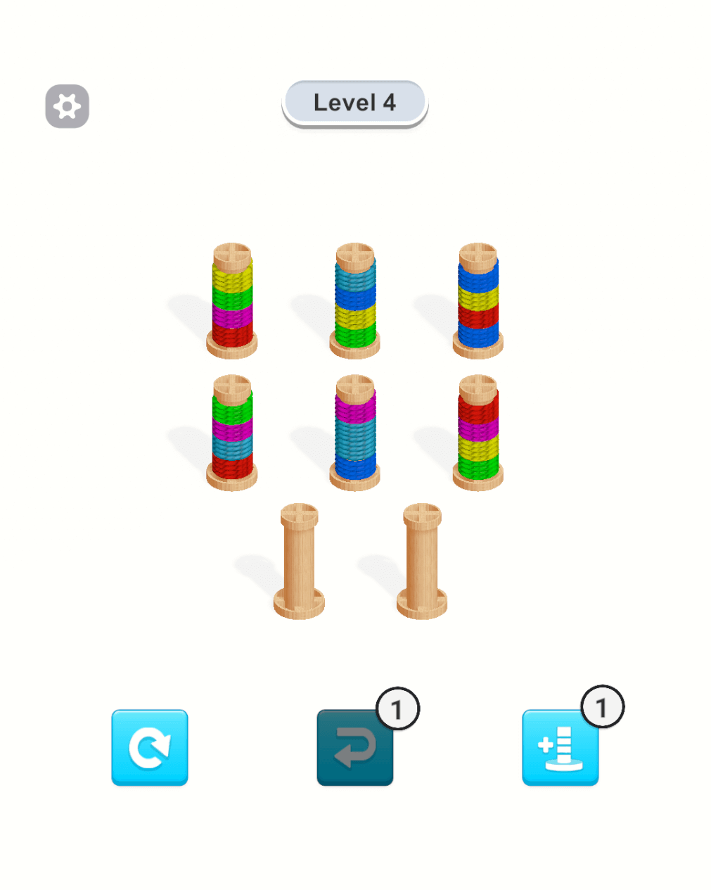 Rope Color sort– Unity Template screenshot 4