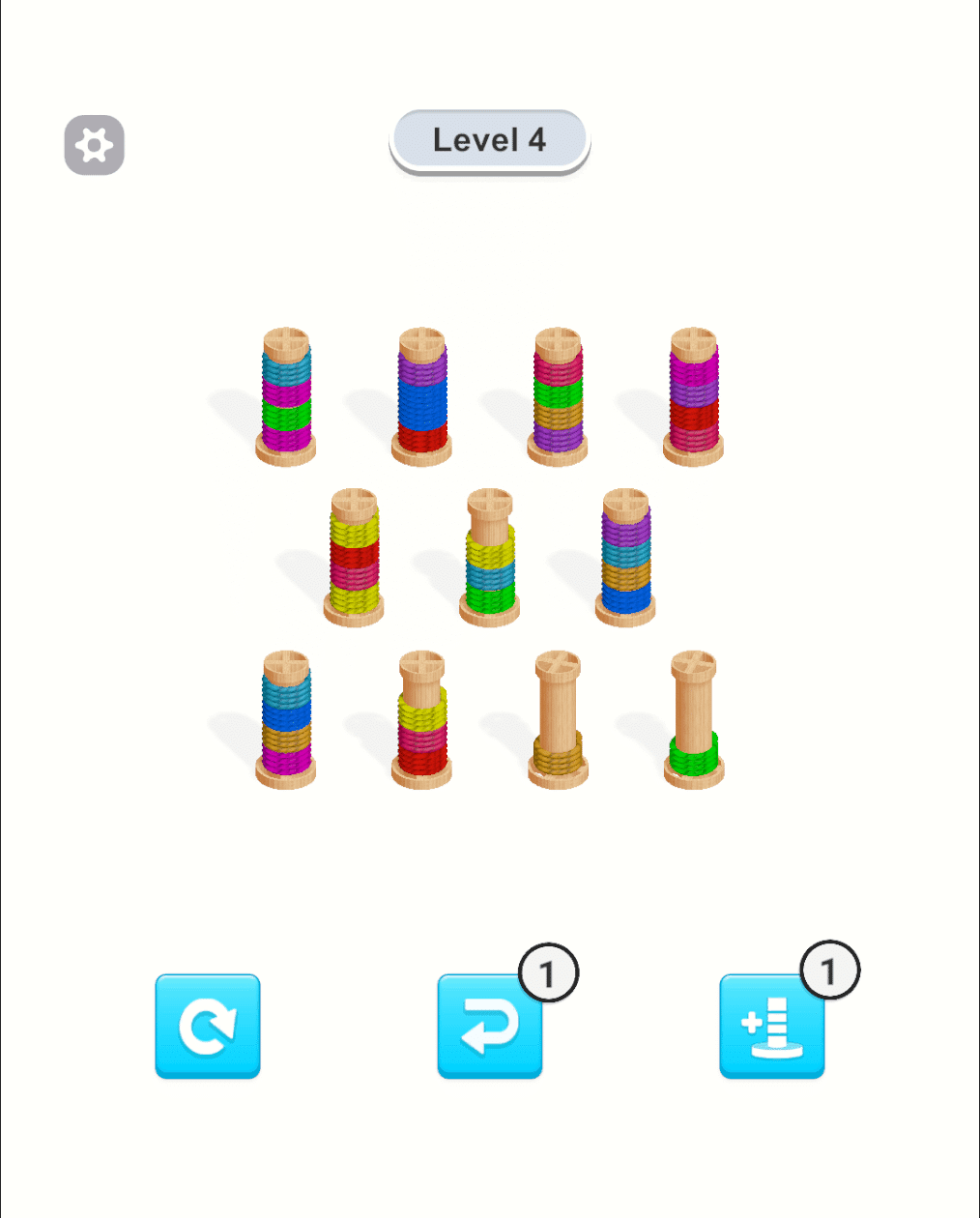 Rope Color sort– Unity Template screenshot 5