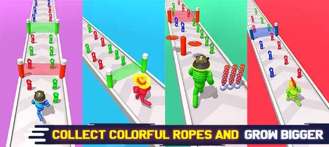 ROPE-MAN RUN 3D – COMPLETE UNITY TEMPLATE 