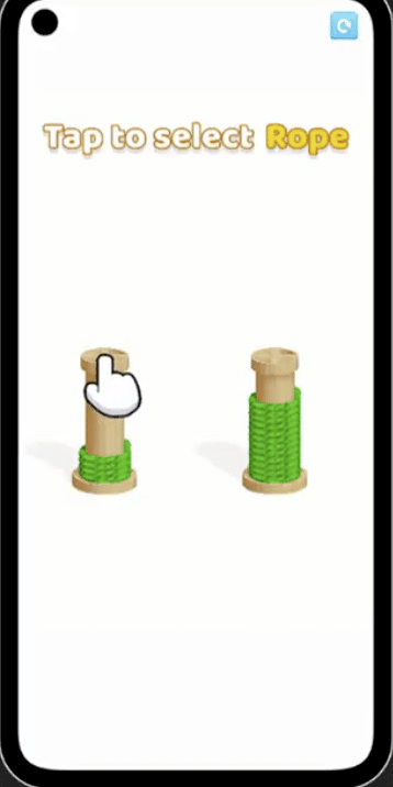 Rope Sort – Unity Template