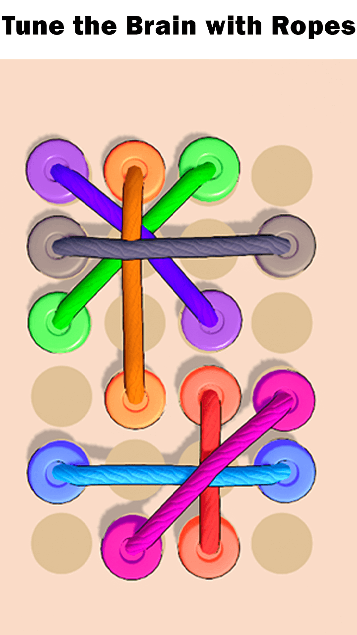 Rope Tangle Twisted Ropes Unity Source Code screenshot 2