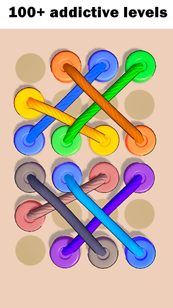 Rope Tangle Twisted Ropes Unity Source Code screenshot 3