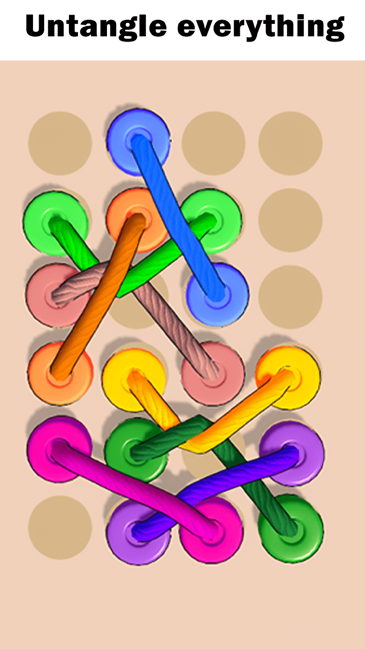 Rope Tangle Twisted Ropes Unity Source Code screenshot 5