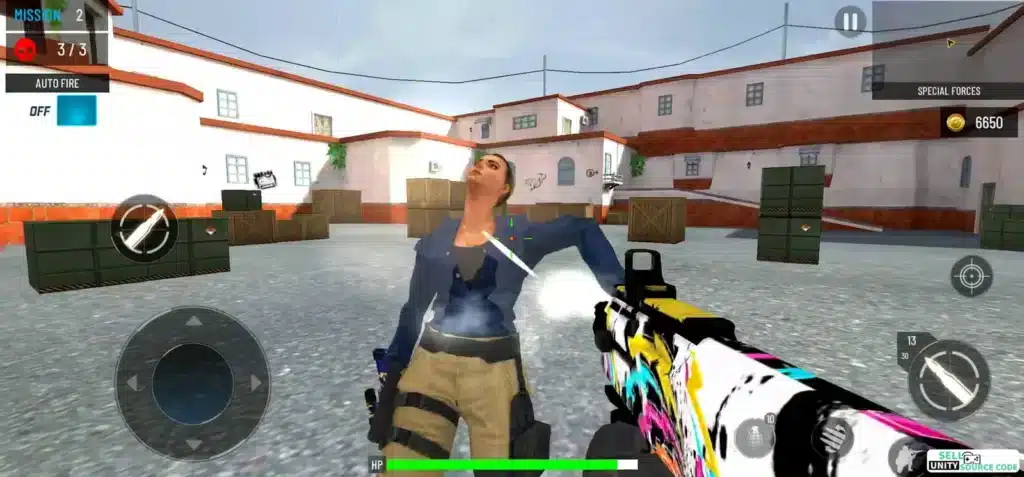 Royal Battle Commando Shooting war SellUnitySourceCode screenshot 5
