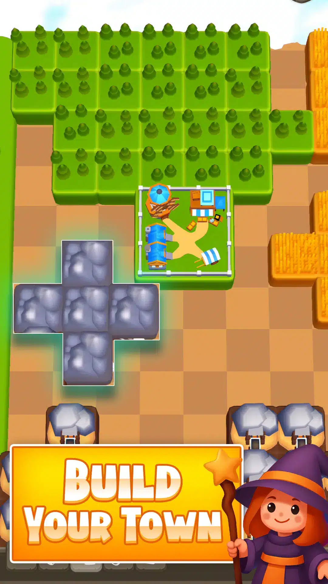 Royal Block Puzzle Idle Town – Publish Ready Unity Game Source screenshot 2