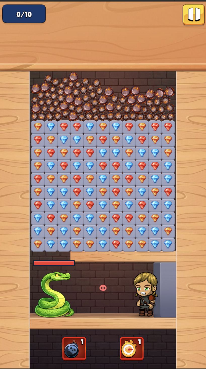 Royal Hero Escape Match 3 - Unity Project screenshot 2