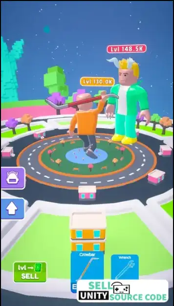 Scale Up Fight SellUnitySourceCode screenshot 3