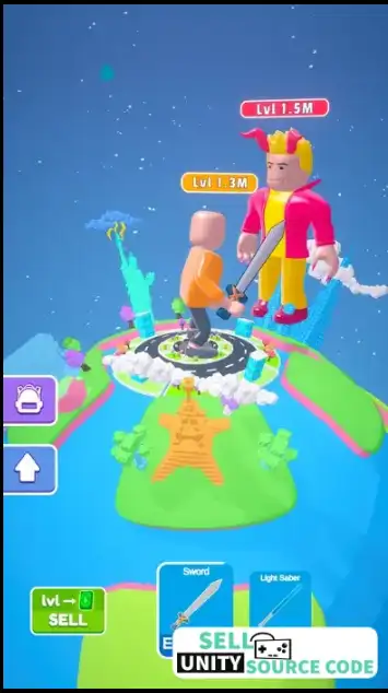 Scale Up Fight SellUnitySourceCode screenshot 4