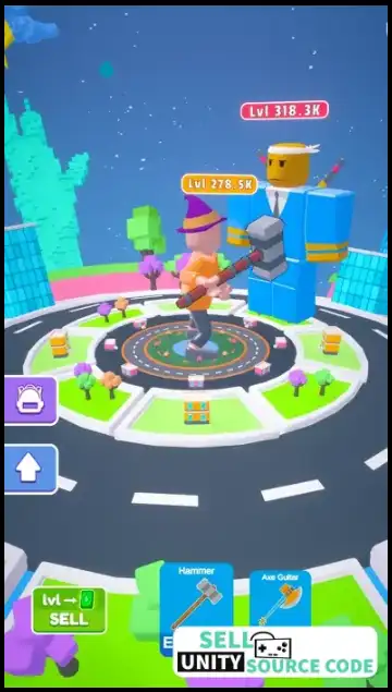 Scale Up Fight SellUnitySourceCode screenshot 5