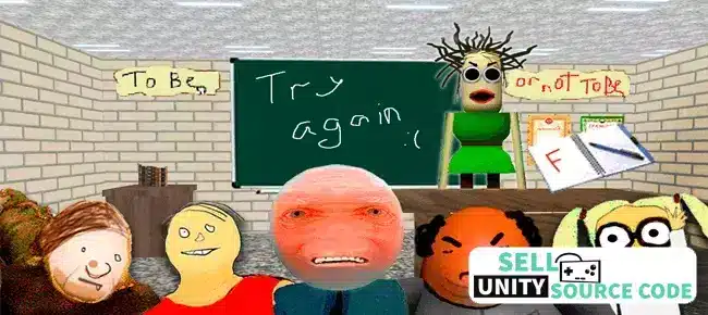 Scary Teacher in Education Literary Grammar SellUnitySourceCode