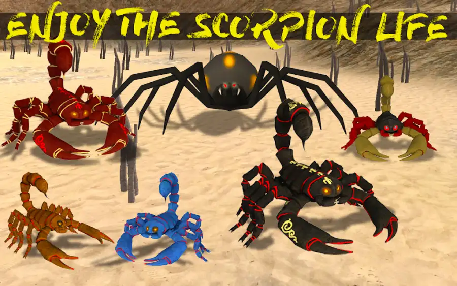 Scorpion Survival Simulator 2017: Scorpion Games SellUnitySourceCode