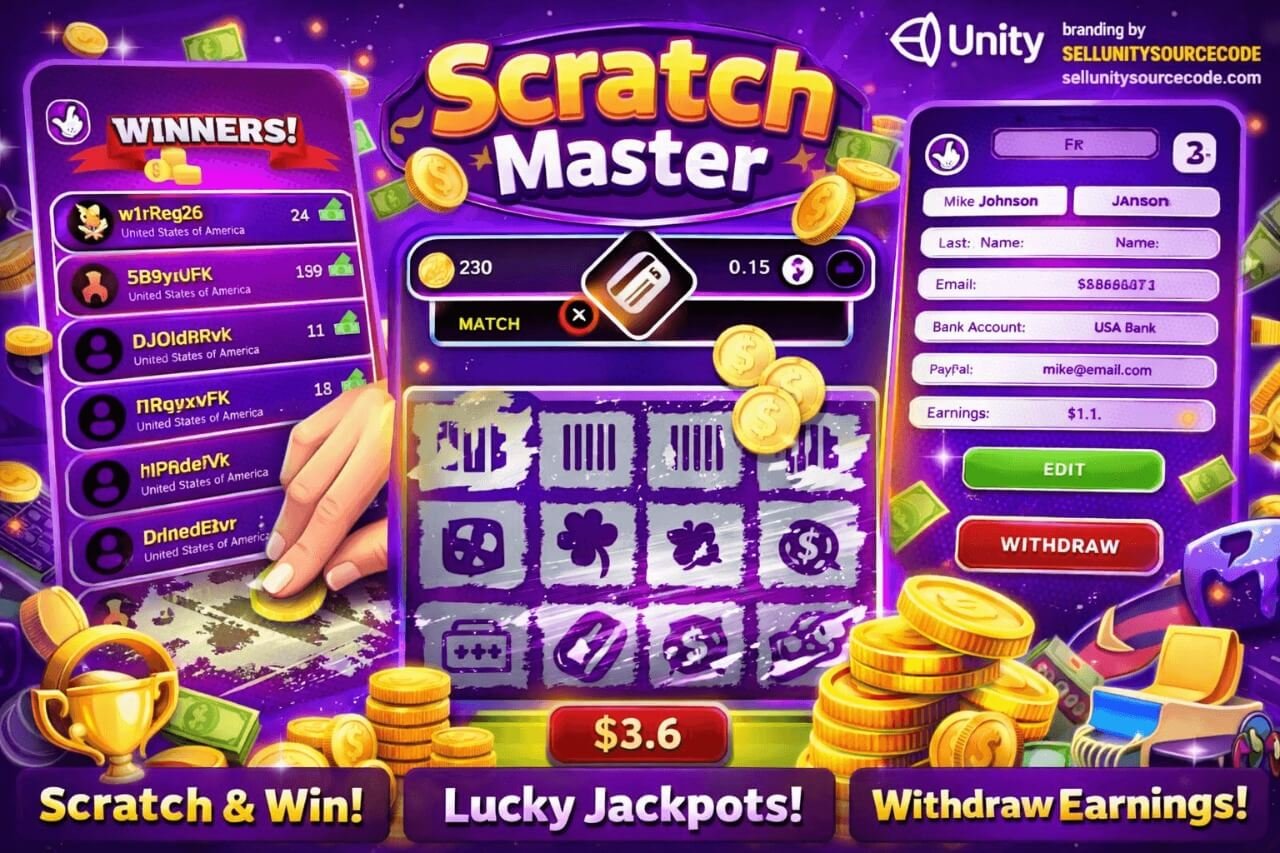 Scratch Master – Scratch Card Rewards Game