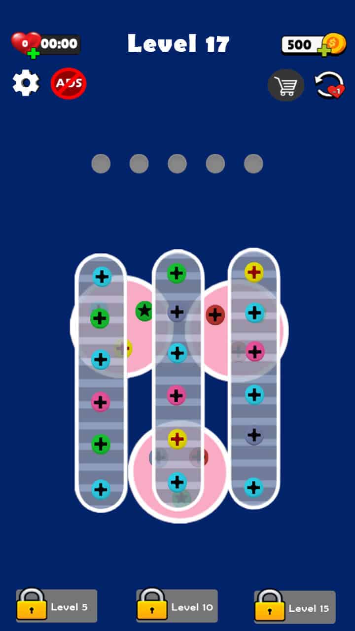 Screw Pin- Nut & Bolts Puzzle Game Unity Code screenshot 3