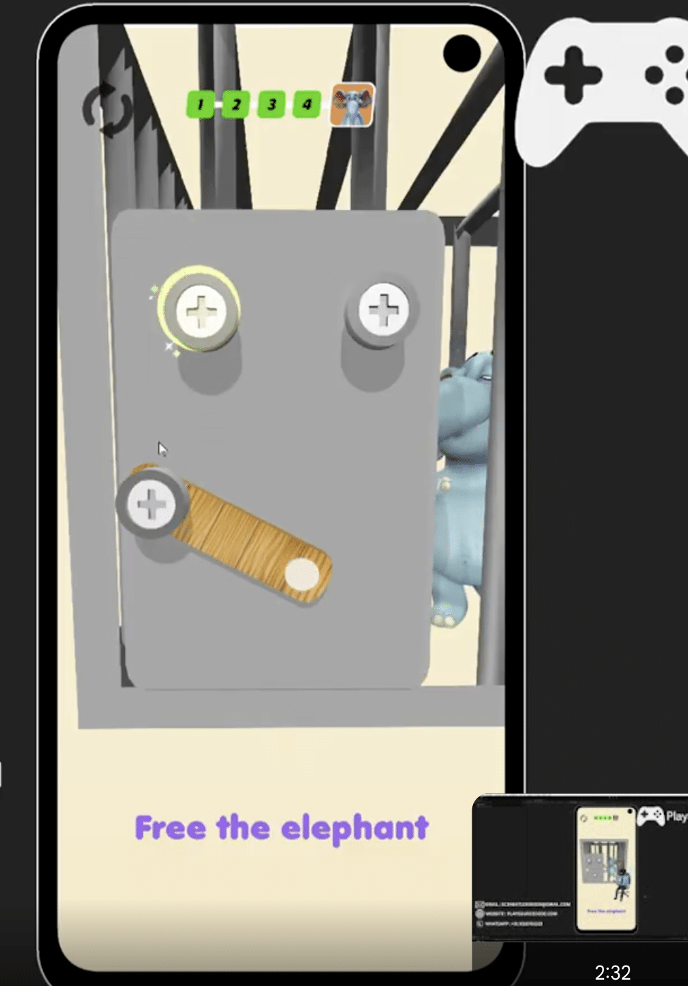 Screw Puzzle Nuts And Bolts  Unity Code screenshot 5