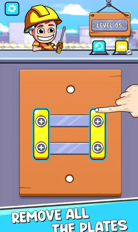 Screw The Pin: Nuts and Bolts – Mechanical Logic Puzzle Unity Source Code screenshot 4