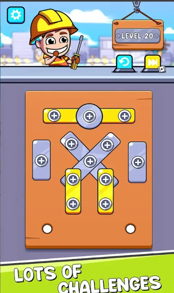 Screw The Pin: Nuts and Bolts – Mechanical Logic Puzzle Unity Source Code screenshot 5