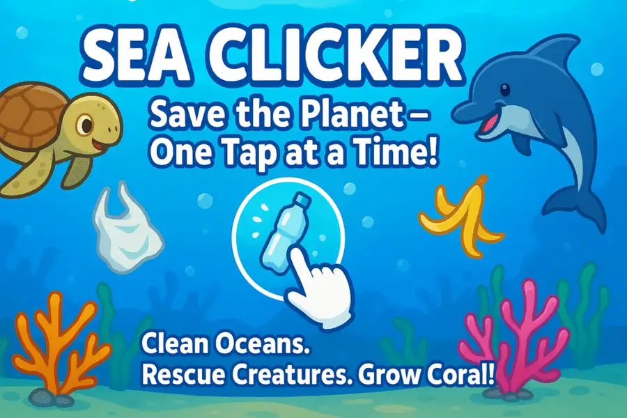 Sea Clicker ® – Save the Planet SellUnitySourceCode 