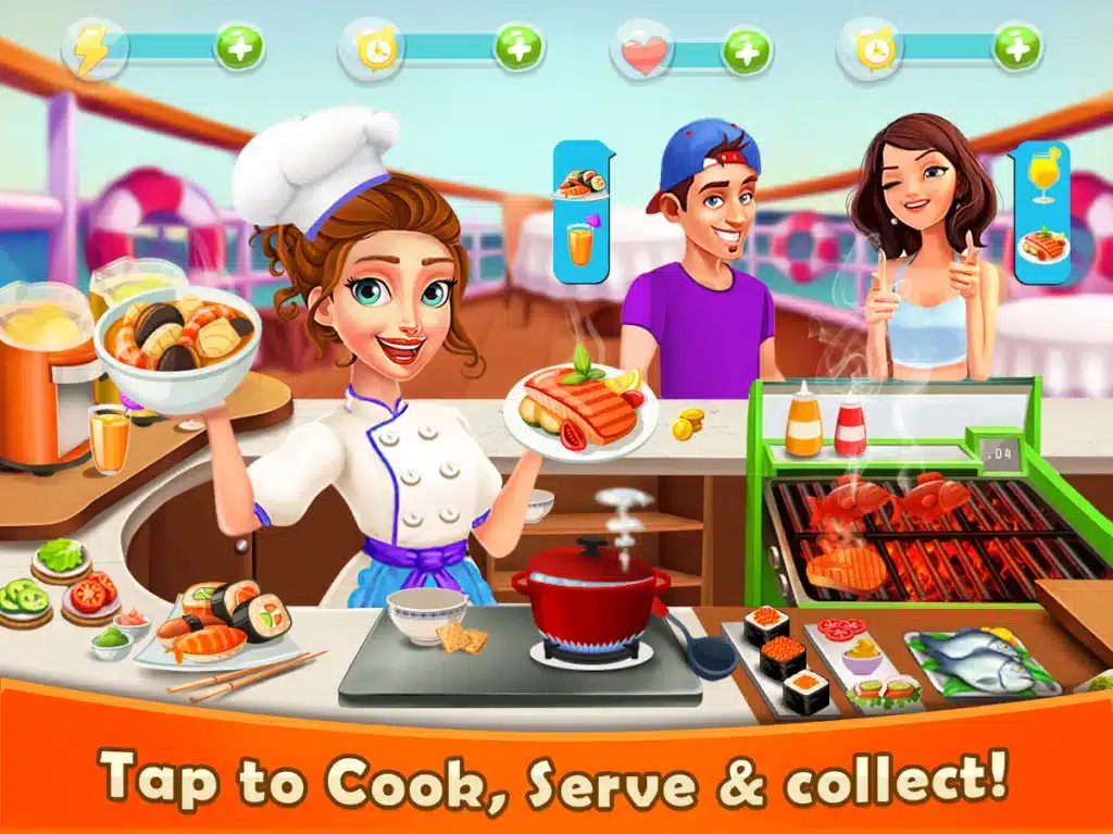 Seafood Chef: Cooking Games screenshot 5