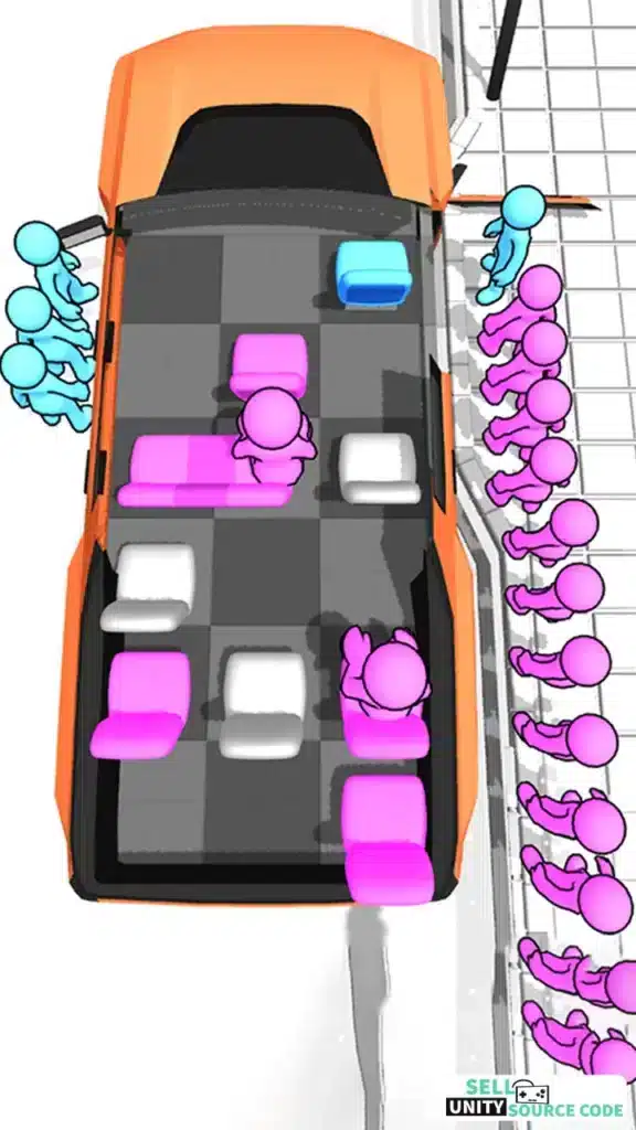 Seat Away – Puzzle game SellUnitySourceCode screenshot 4