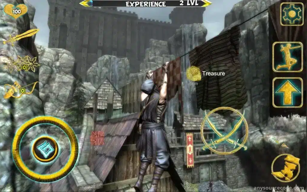 Shadowy Samurai Assassin Creed Game SellUnitySourceCode screenshot 3