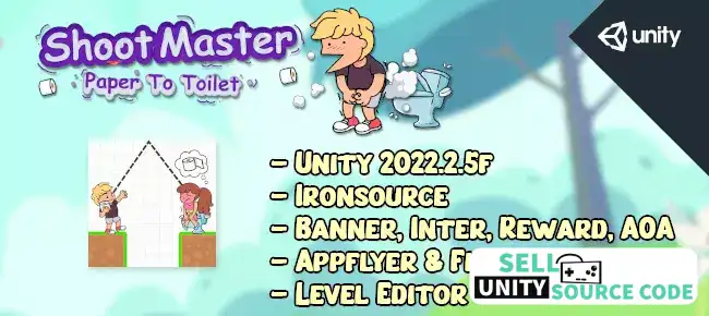 Shoot Master – Paper To Toilet – SellUnitySourceCode screenshot 3