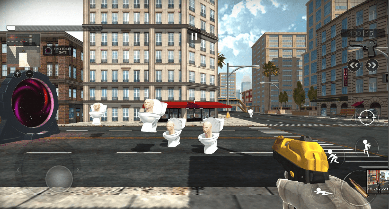 Shooter Skibidi – Toilet Hunting