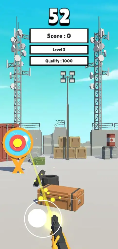 Shooting Range | Brand New Hypercasual Game | SellUnitySourceCode screenshot 2