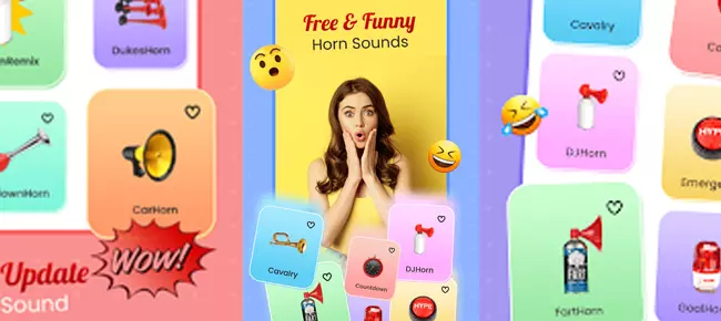 Siren Horn Sound Prank – Realistic Air Horn Game –SellUnitySourceCode.com screenshot 5