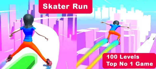 Skater Run – Trending Hyper Casual Game SellUnitySourceCode