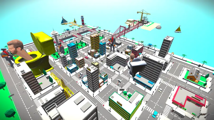Skibidi Toilet Shooting Trending Game SellUnitySourceCode screenshot 5