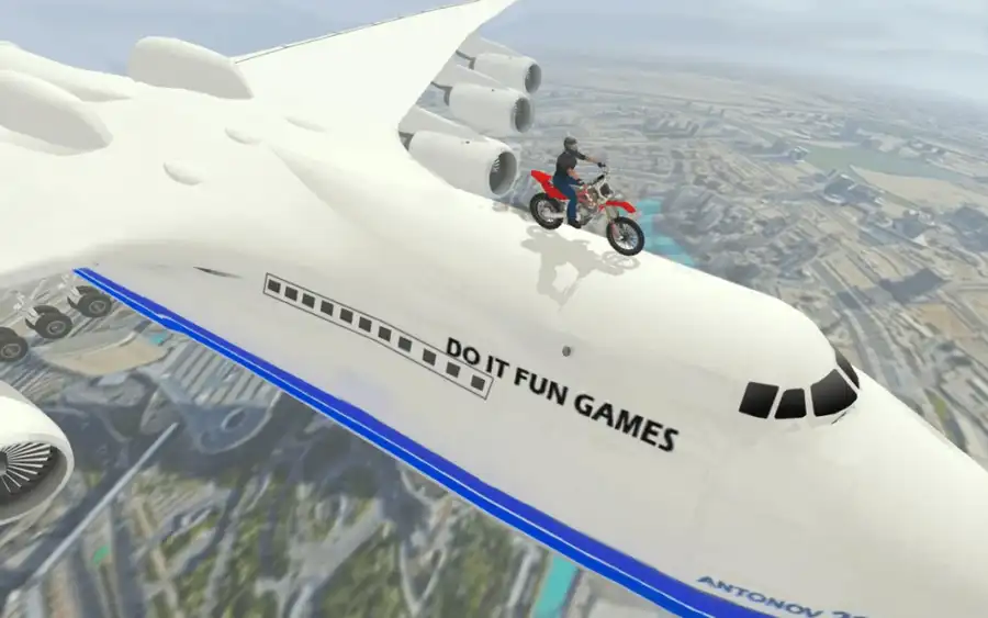 Sky bike stunt 3d | Bike Race – Free Bike Games SellUnitySourceCode screenshot 3