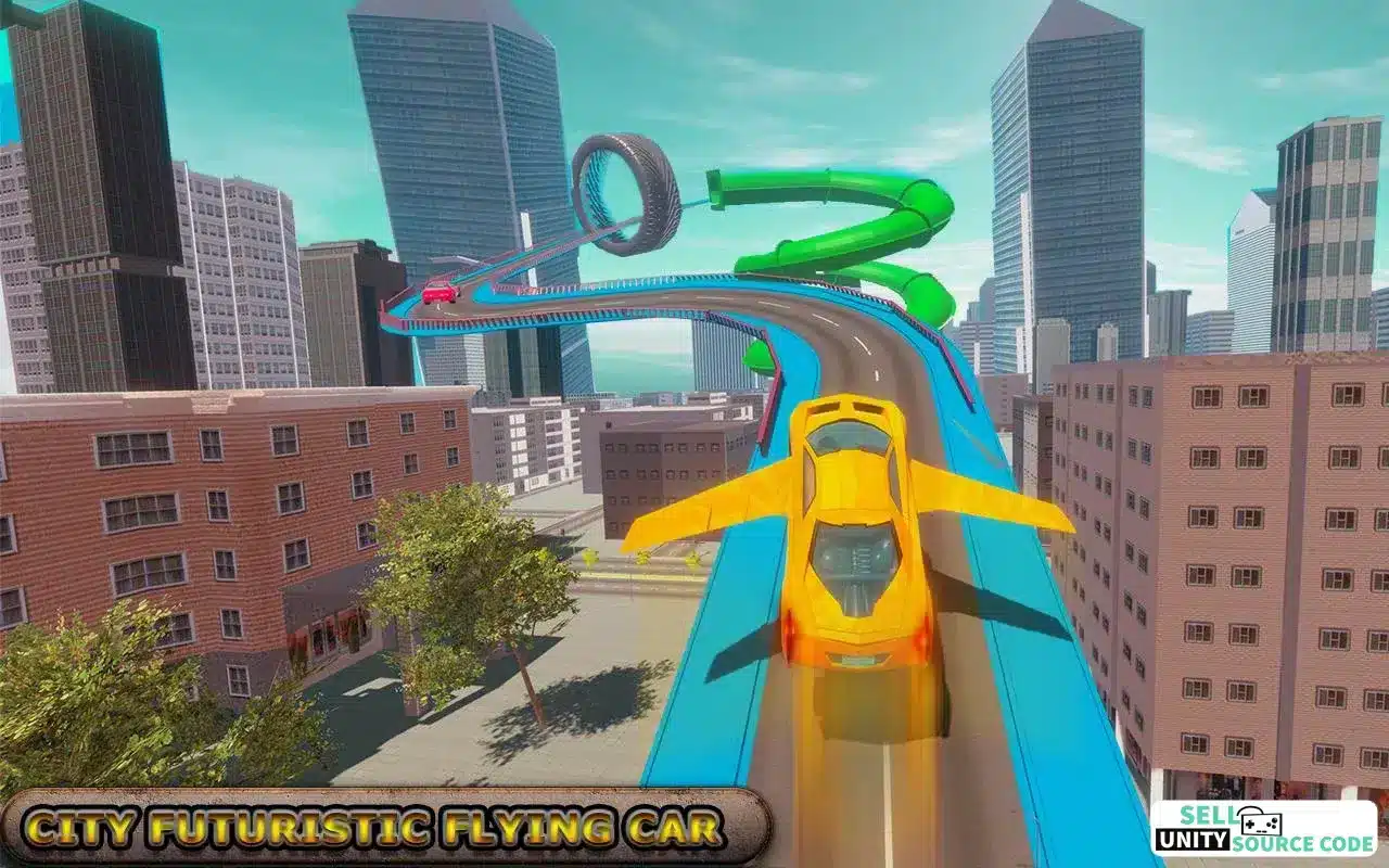 : Sky Diving Stunt 2020 64 Bit SellUnitySourceCode  screenshot 5