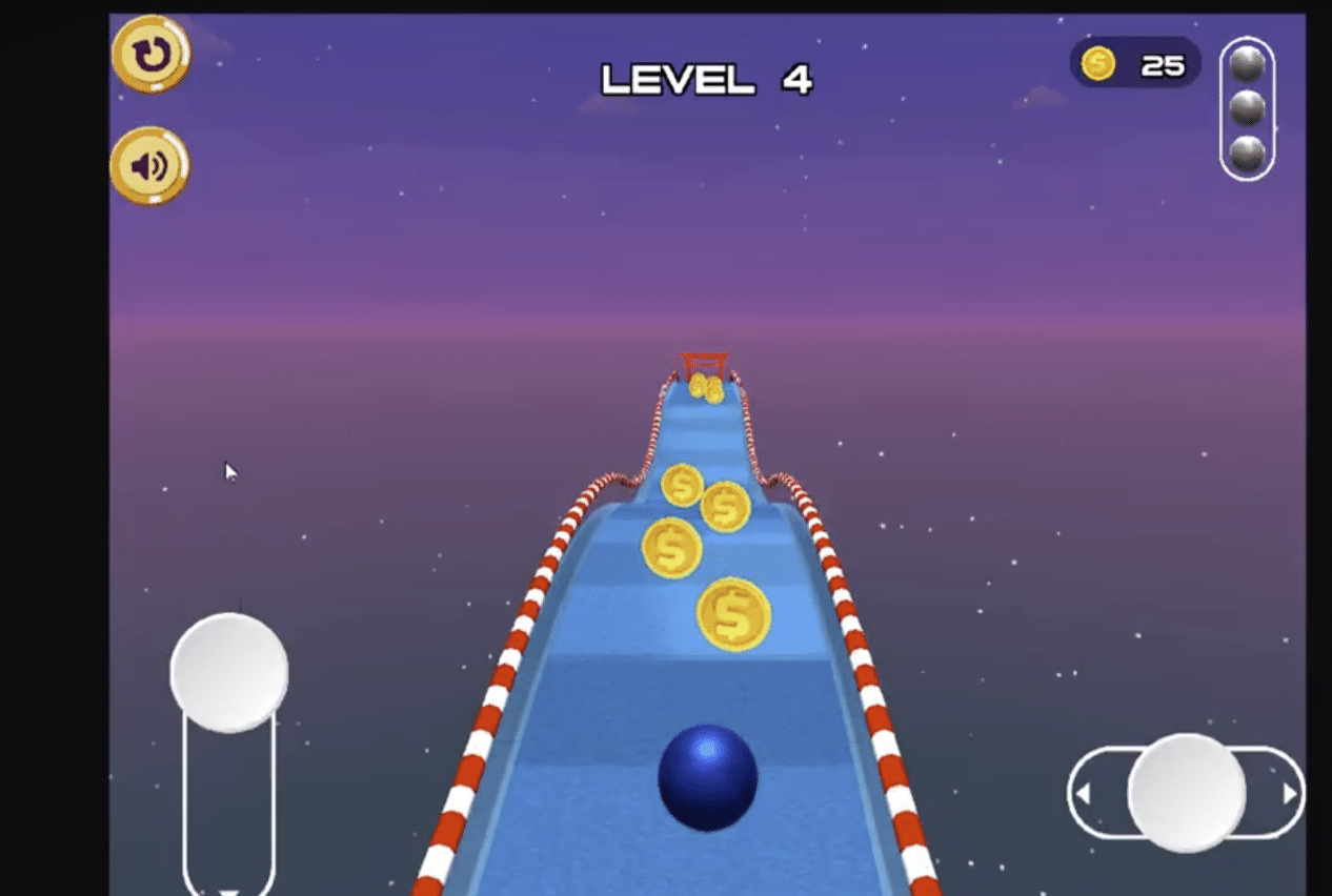 Sky Rolling Ball – Unity Source Code screenshot 3