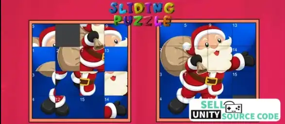 Slide & Solve: Festive Picture Puzzle SellUnitySourceCode
