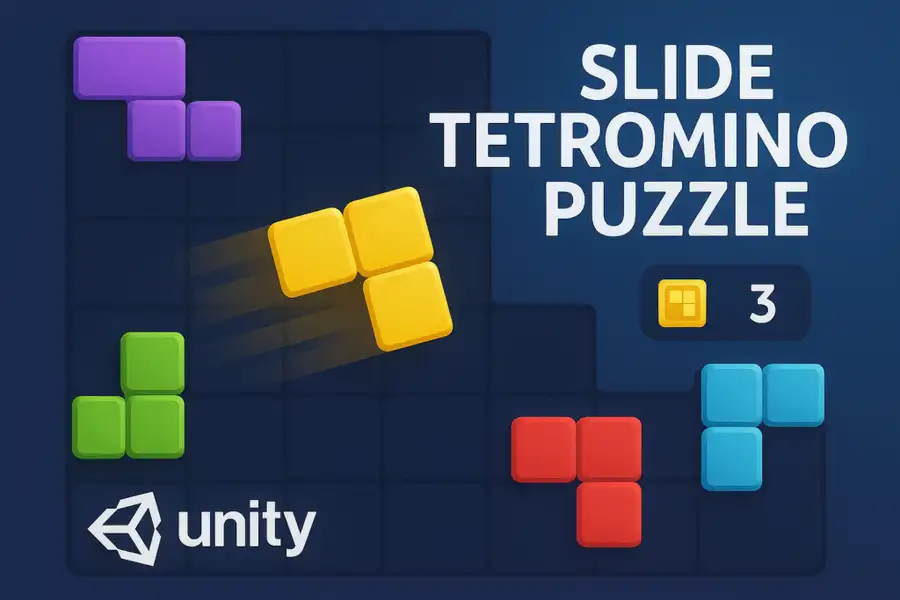 Slide Tetromino Puzzle Game