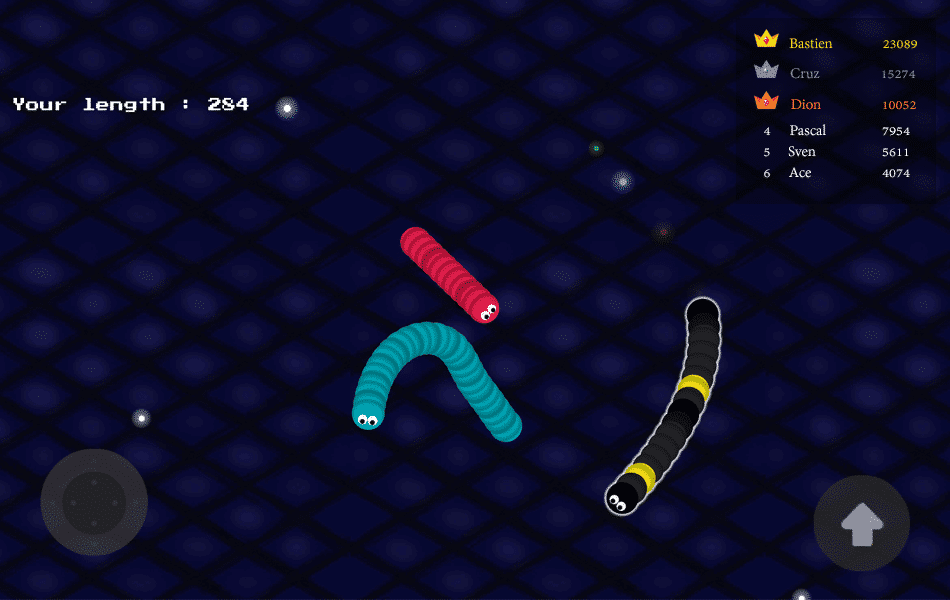 Slither IO Game Buy  Unity Code Admob ads screenshot 3