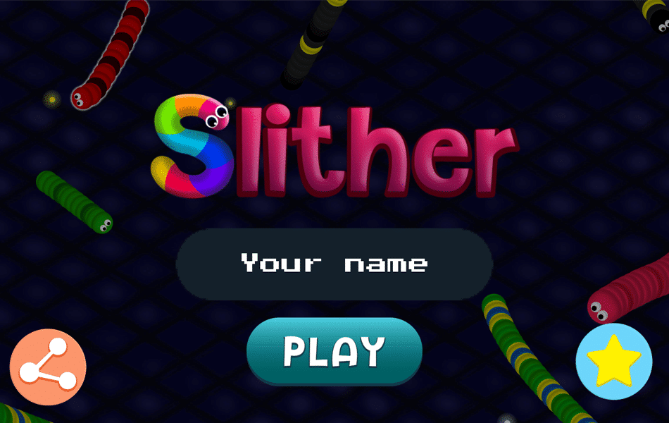 Slither IO Game Buy  Unity Code Admob ads screenshot 4