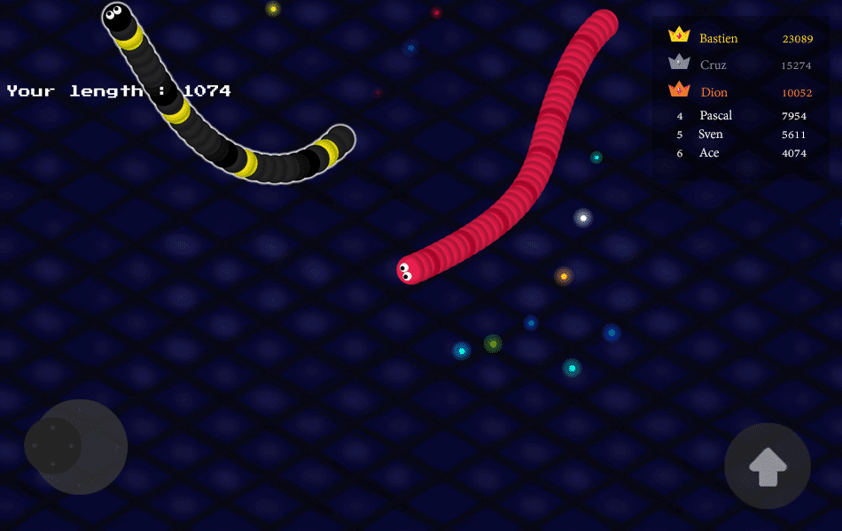 Slither IO Game Buy  Unity Code Admob ads screenshot 5
