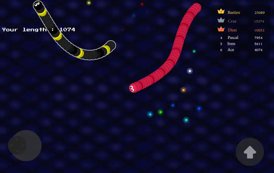Slither.io - Unity Game Source code Snake Battle SellUnitySourceCode  screenshot 3