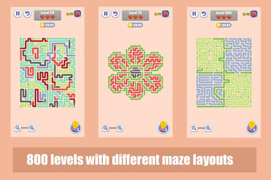 Snake Escape Puzzle: 800 Levels & Level Editor Unity Source Code screenshot 5