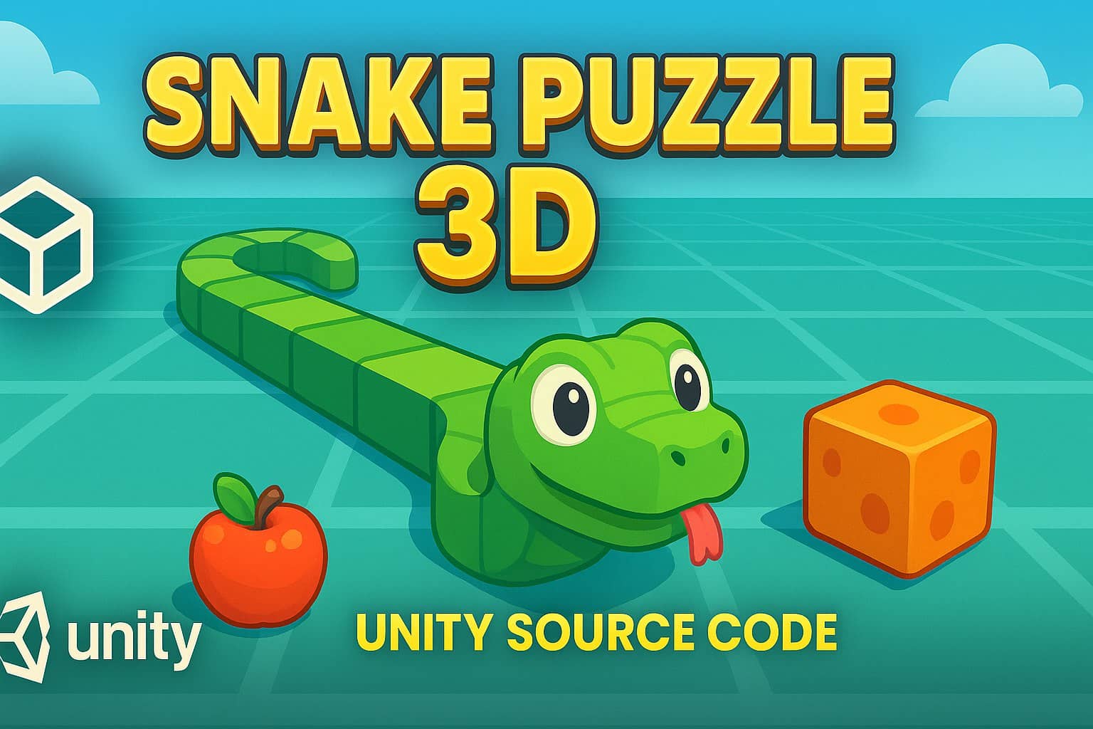 Snake Puzzle 3d  Unity SourceCode