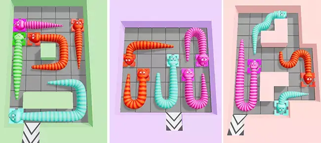 Snake Puzzle SellUnitySourceCode screenshot 3