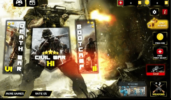 Sniper Mode Fps Unity Source Cod screenshot 3