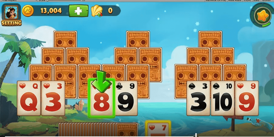 Solitaire Adv TriPeaks – Unity Source Code screenshot 3