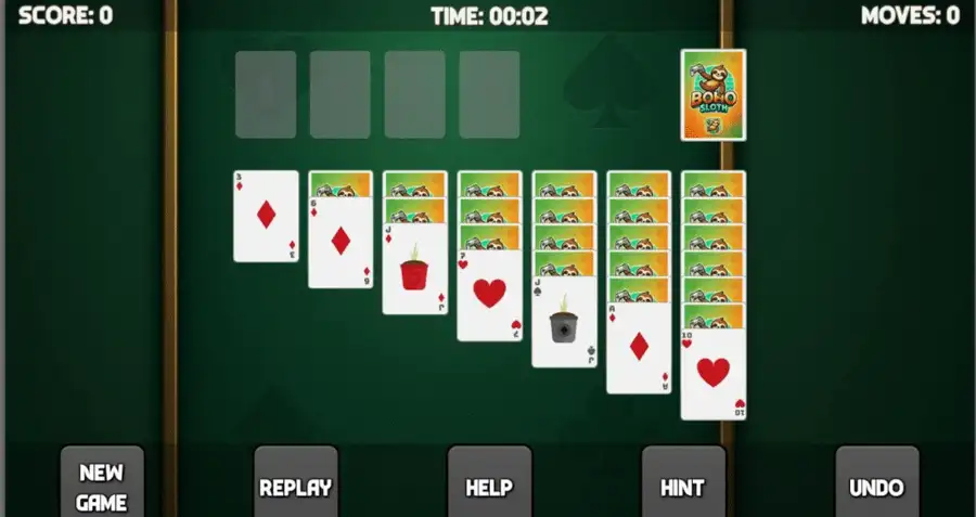 Solitaire Hawaiian Classic Card Game – Unity Game screenshot 3